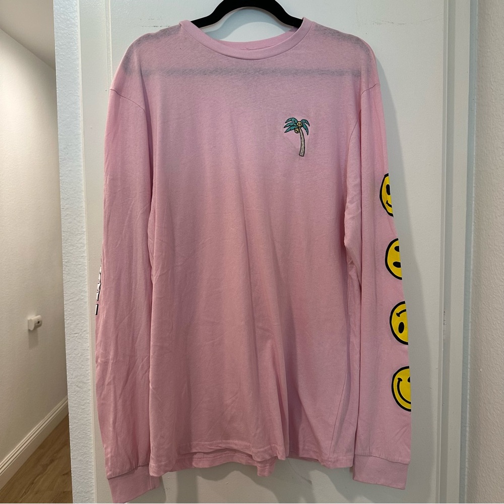 Eighty Eight Light Pink Crew Neck Tee
